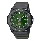 Casio MW620H-3AV, Relógio Masculino de Resina Preta, 100 Metros WR, Iluminador