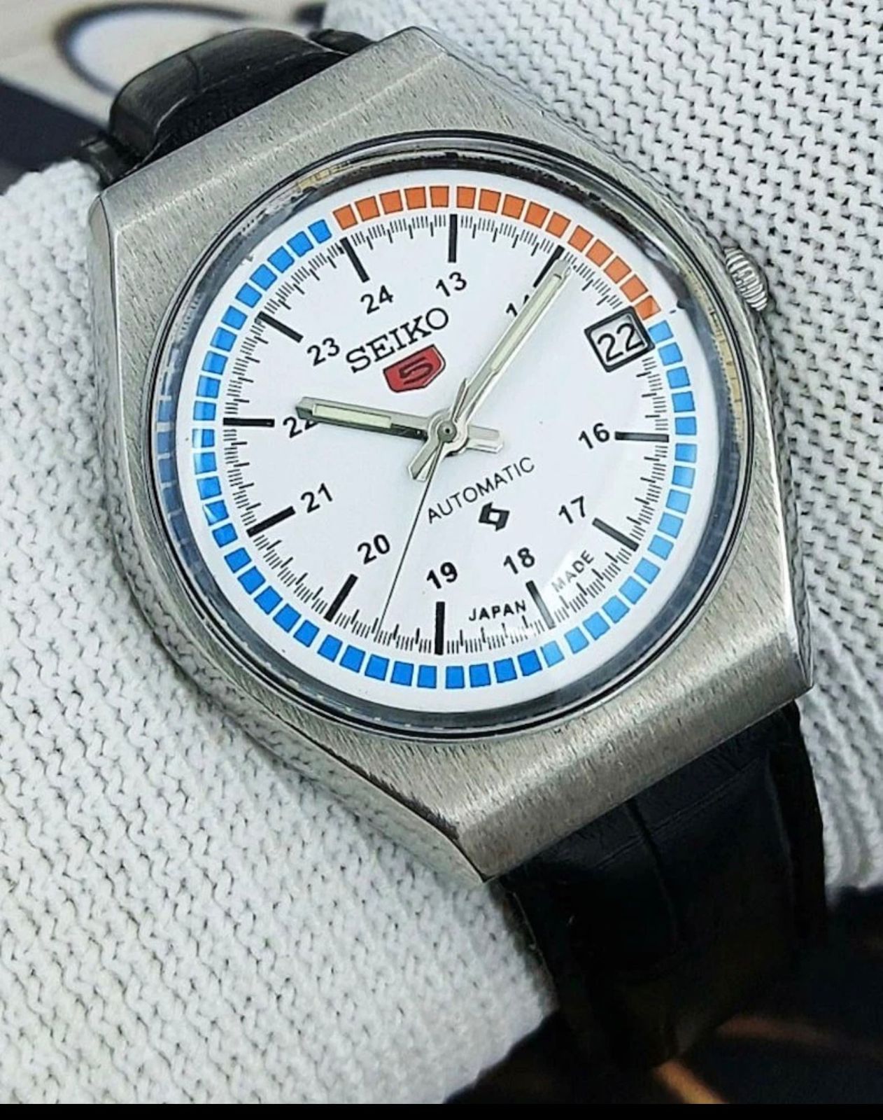 Seiko 5 Sports Men's Black Watch - SNXS79K