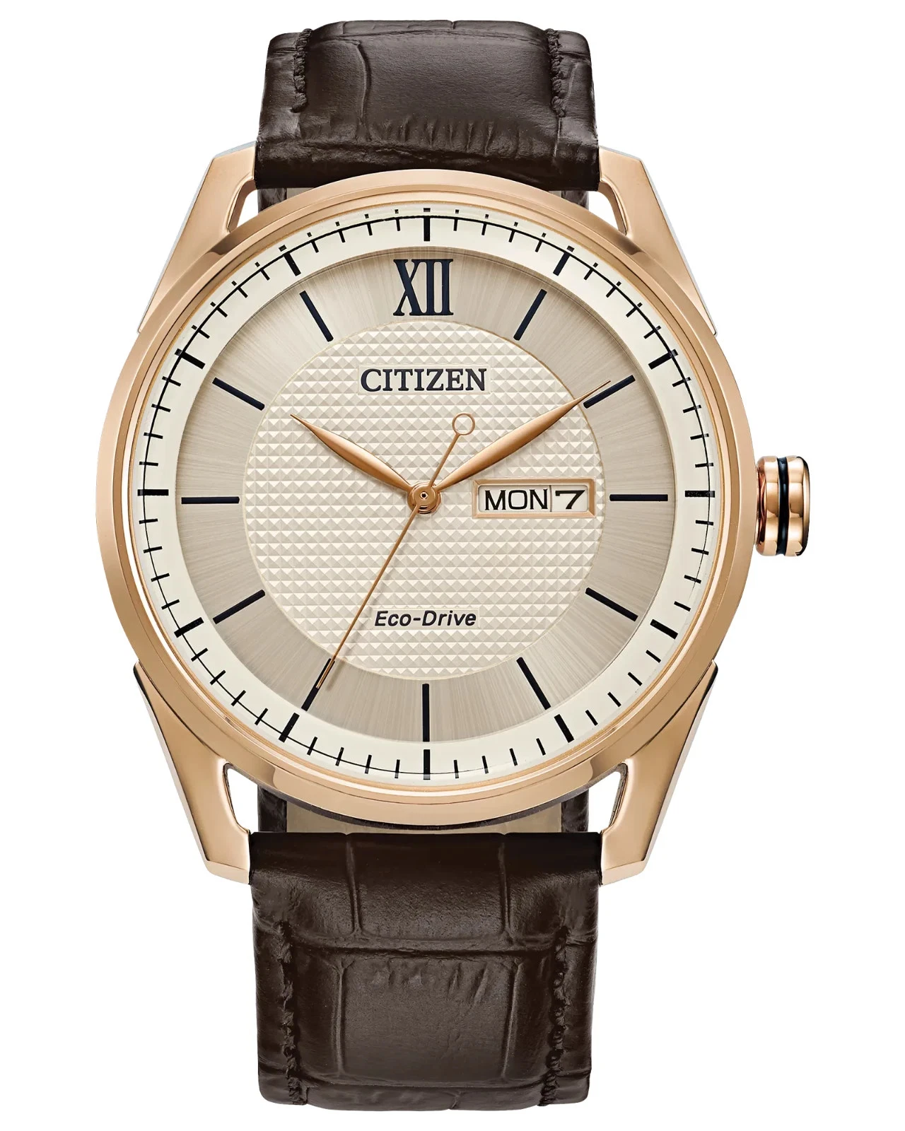 Eco-Drive Classic Ivory Rose Gold
