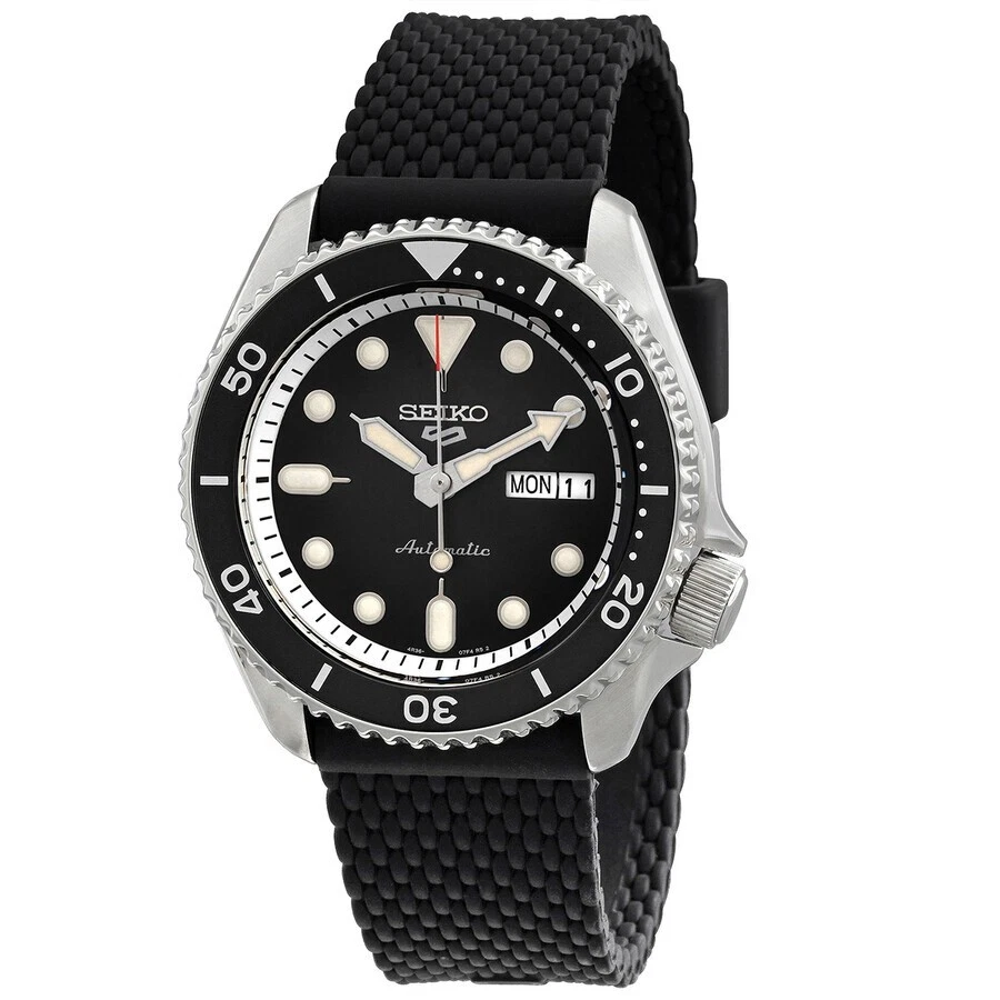 Seiko 5 Sports Black Dial Automatic