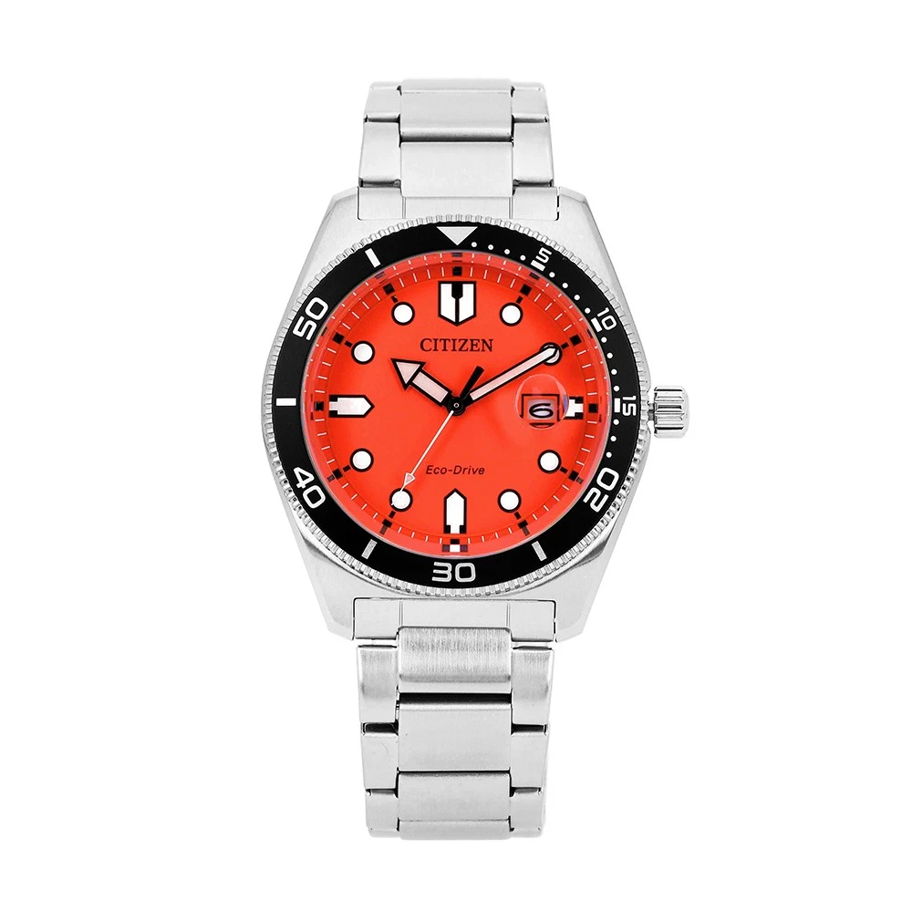 Citizen Eco-Drive Dive Style Laranja